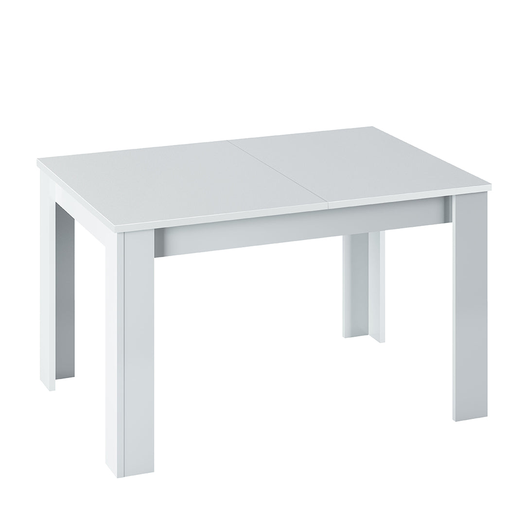 MESA COMEDOR EXTENSIBLE 90X140x190 CM BLANCO ARTIK