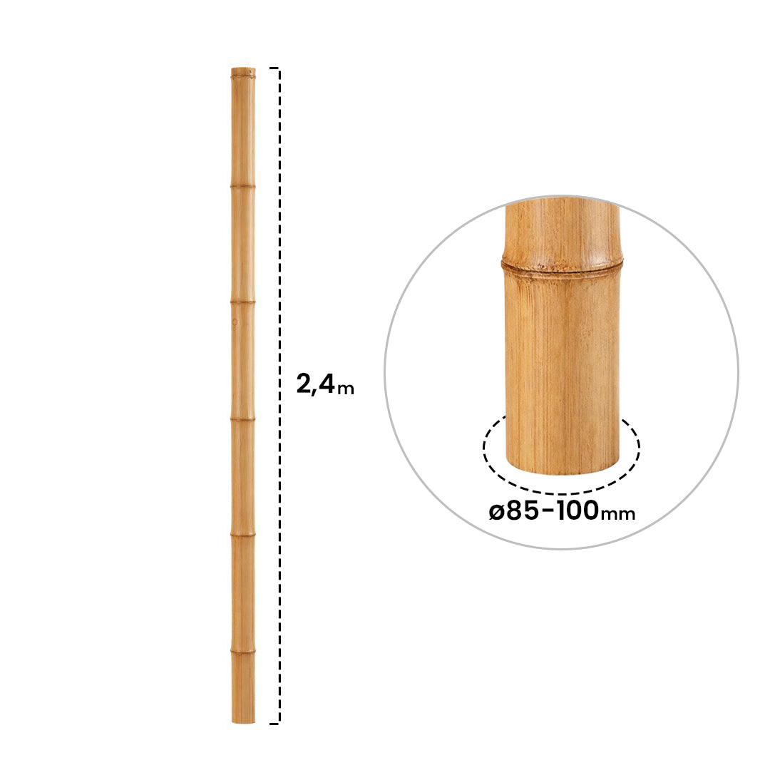 DECORATIVE BAMBOO DECO TUTOR 85-100 MM 2.4 M NORTENE 