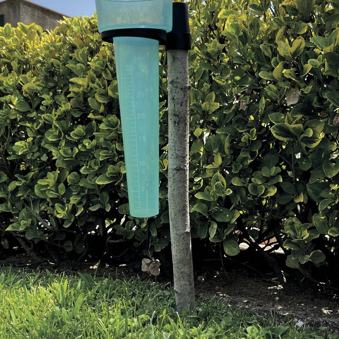 Pluviometro de jardin pluvio verde nortene