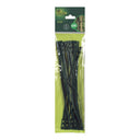 PACK OF 20 PLASTIC TIES FOR TREE SUPPORTS FIX 35 CM GREEN NORTENE