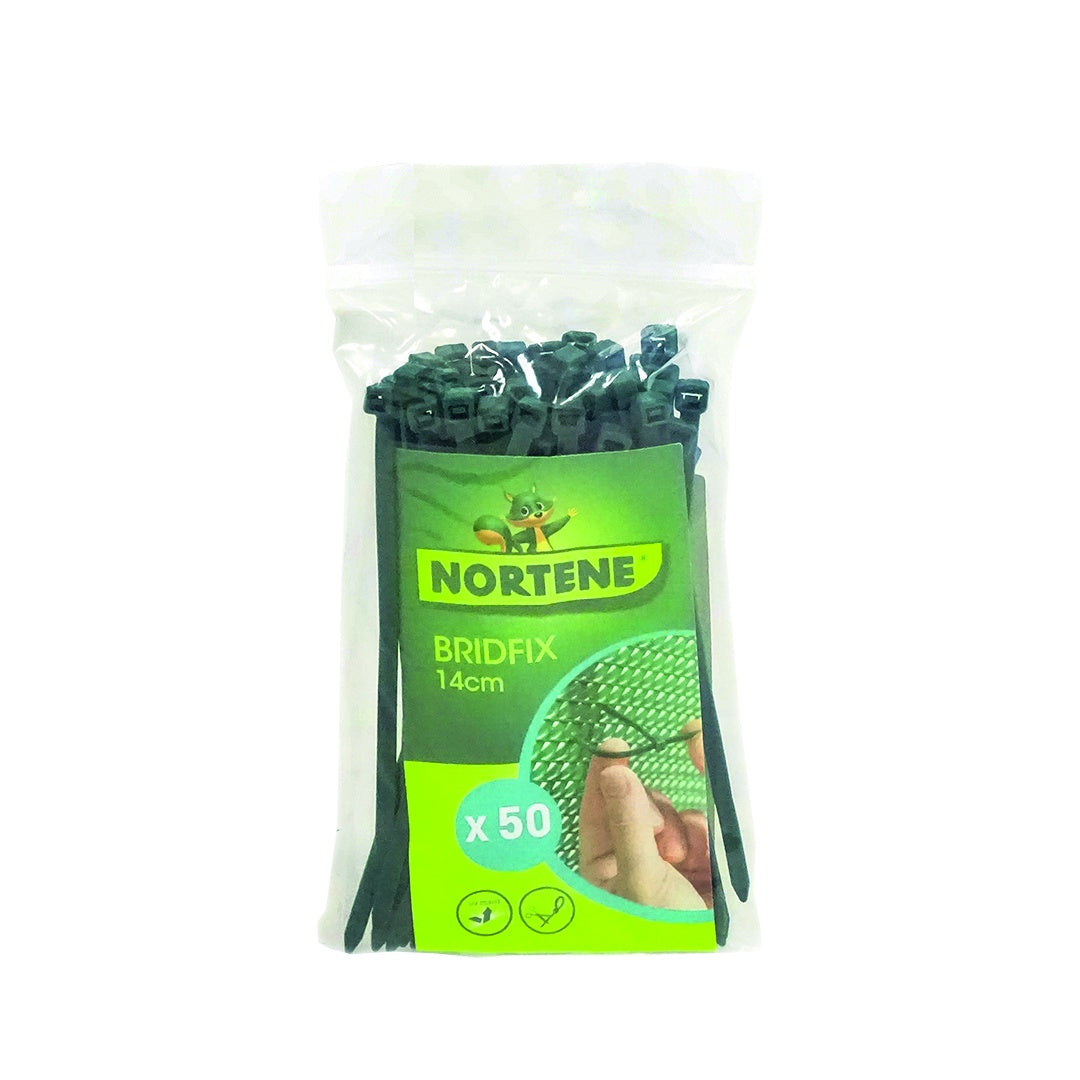 Bridas de fijacion 14 cm nortene