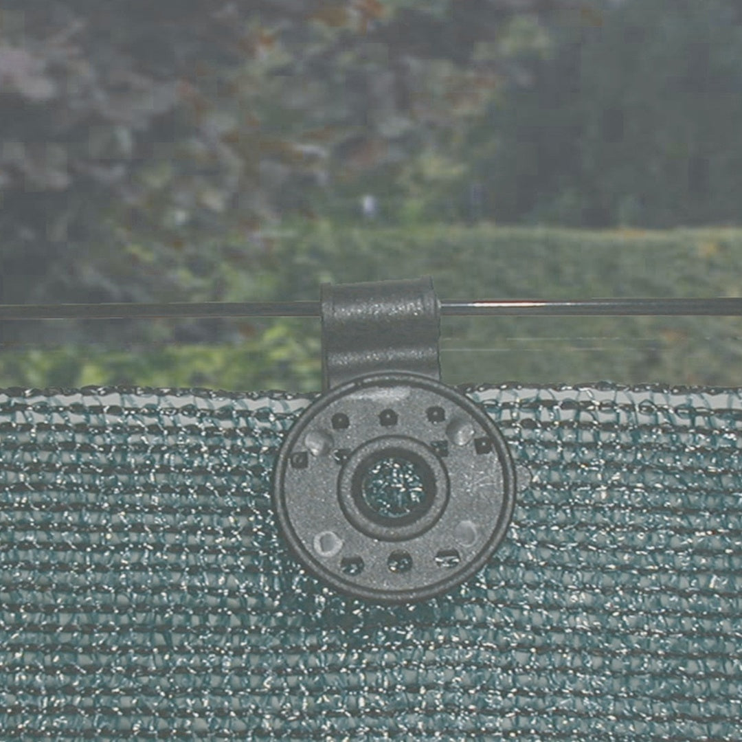 Clip fijacion pack 300 uds negro nortene