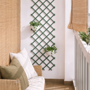 Treliça extensível de PVC verde nortene