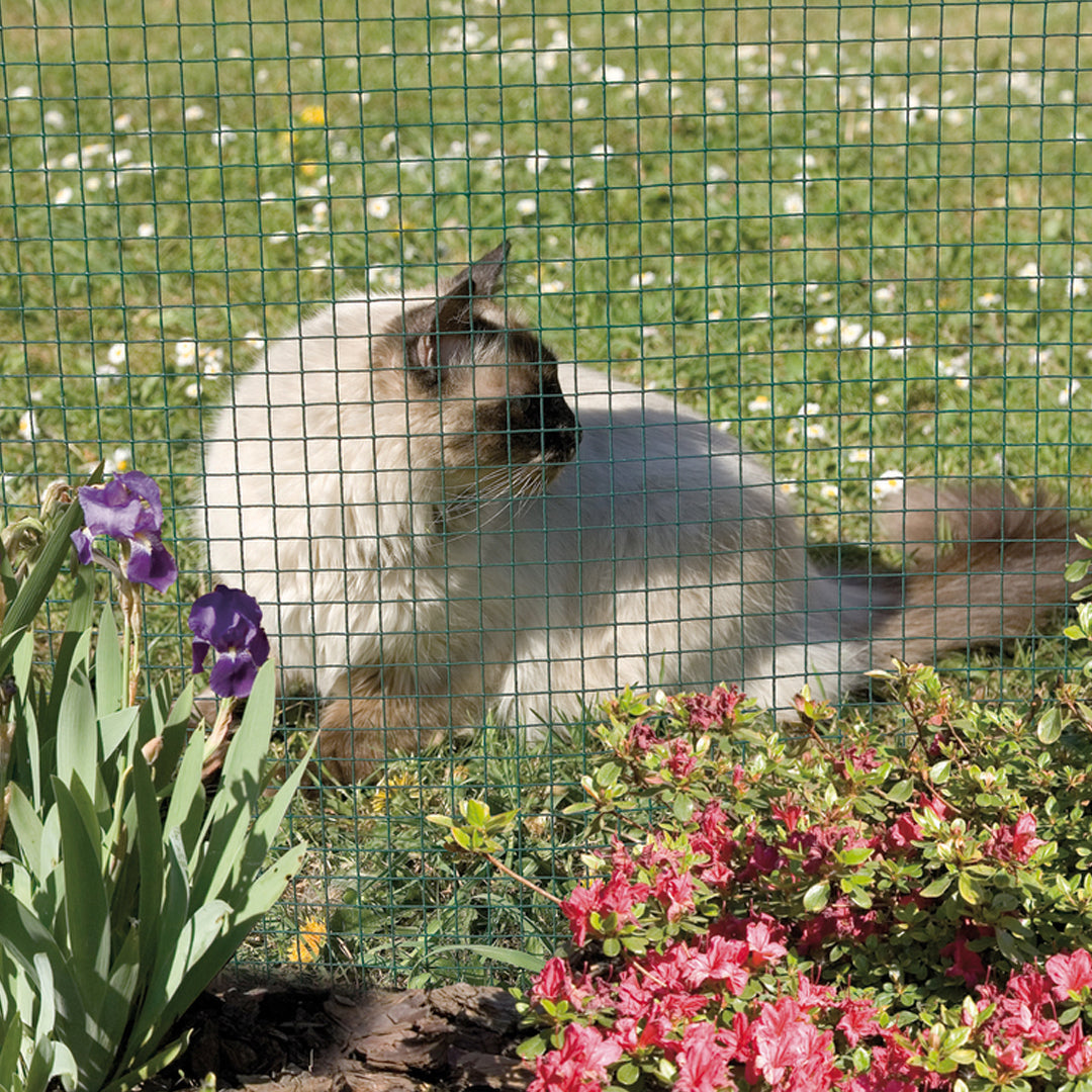 Malla metalica electrosoldada fensanet plast cuad 12mm nortene