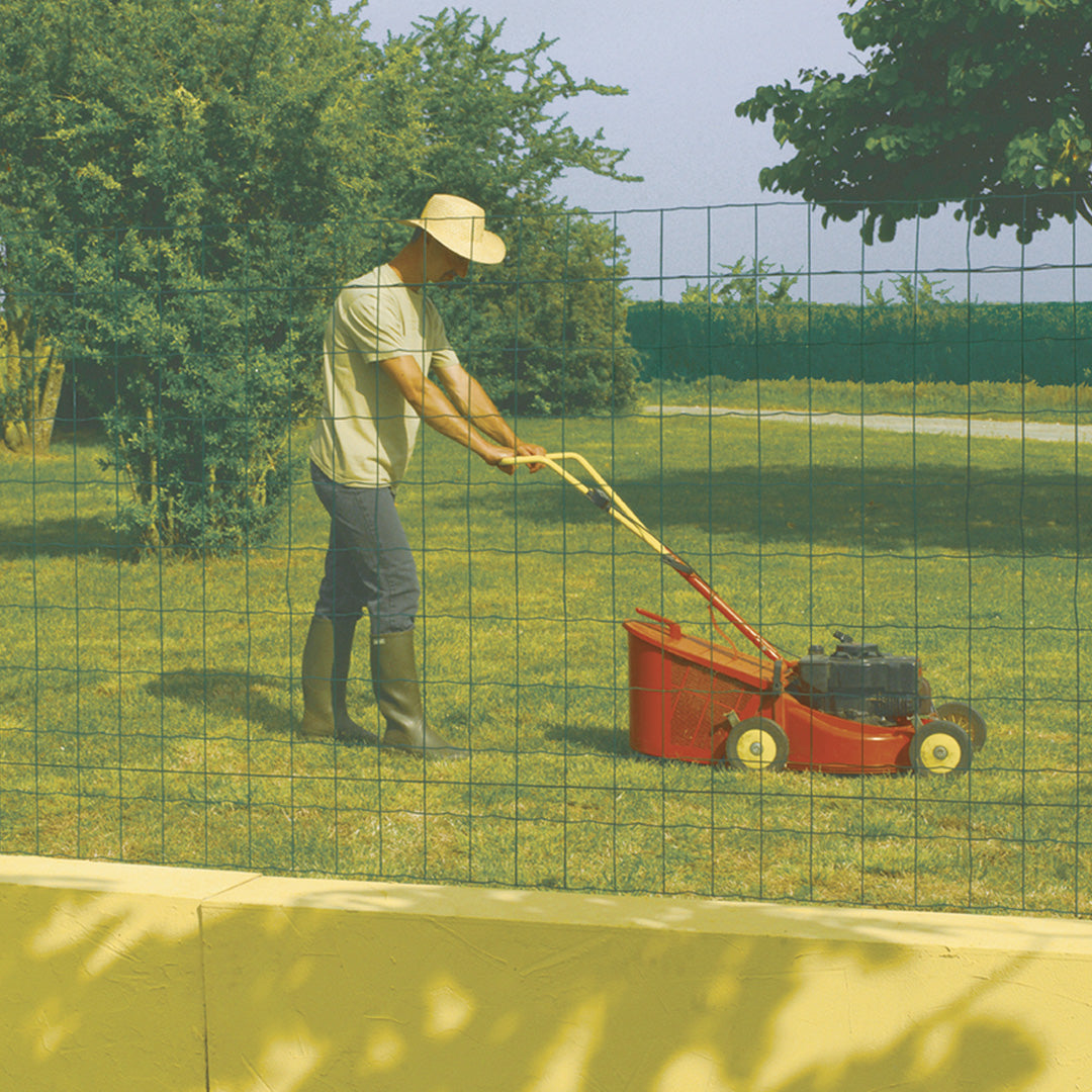 Malla metalica decorativa decomet verde nortene