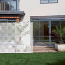 Panel decorativo pp 25 mm privat 1x2 m blanco nortene