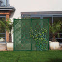 Panel decorativo pp 25 mm privat 1x2 m verde nortene