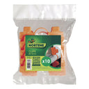 Clips film tomatera (x10) 13 mm naranja nortene