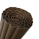 Barrière en PVC brun plastifié Nortene à une seule face