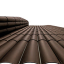 Barrière en PVC brun plastifié Nortene à une seule face