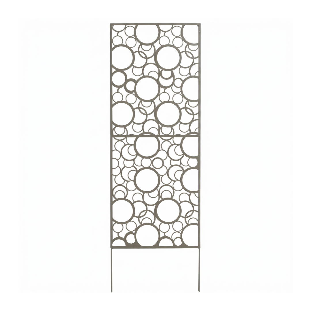 Panneau décoratif métallique à bulles 0,6 x 1,50 m nordène