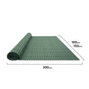 Cañizo pvc simple cara plasticane verde nortene