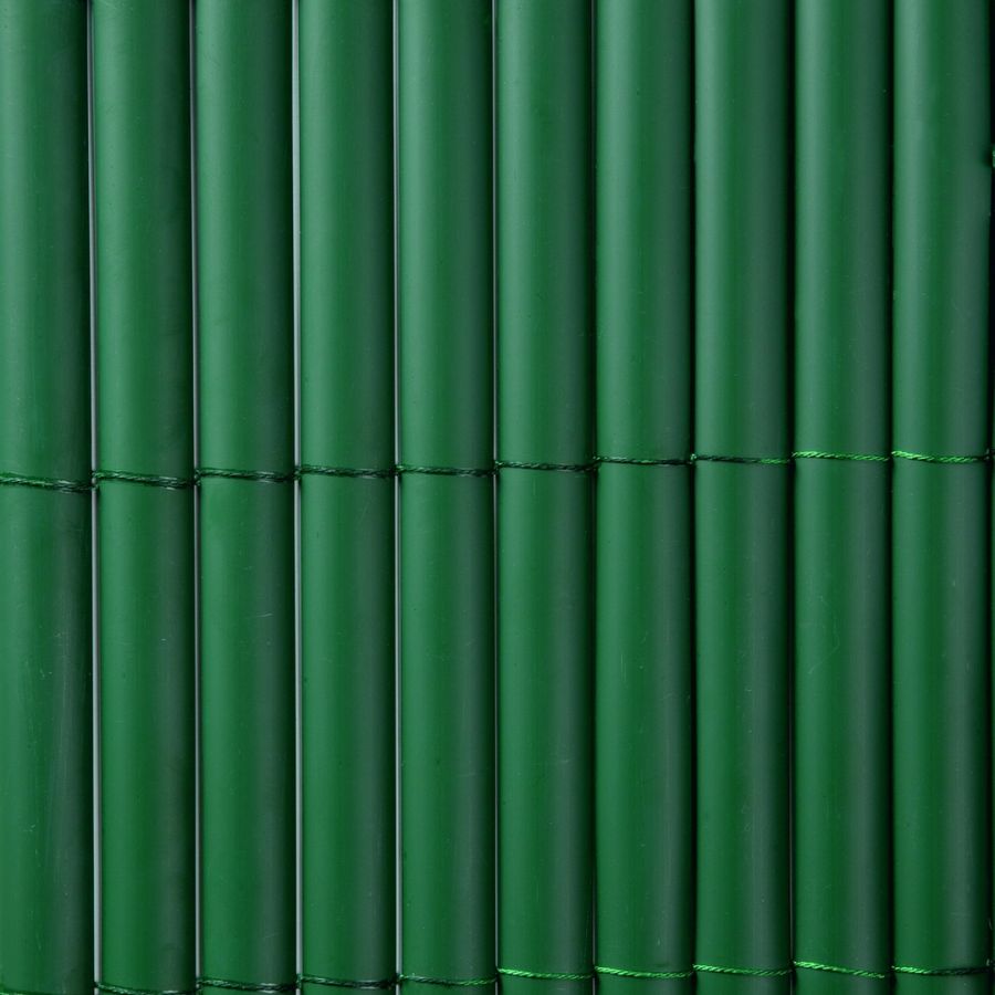 Cañizo pvc simple cara plasticane verde nortene