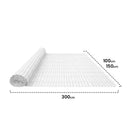 Cañizo pvc simple cara plasticane blanco nortene