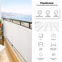 PLASTICANE WHITE NORTENE SINGLE SIDED PVC HARVEST 