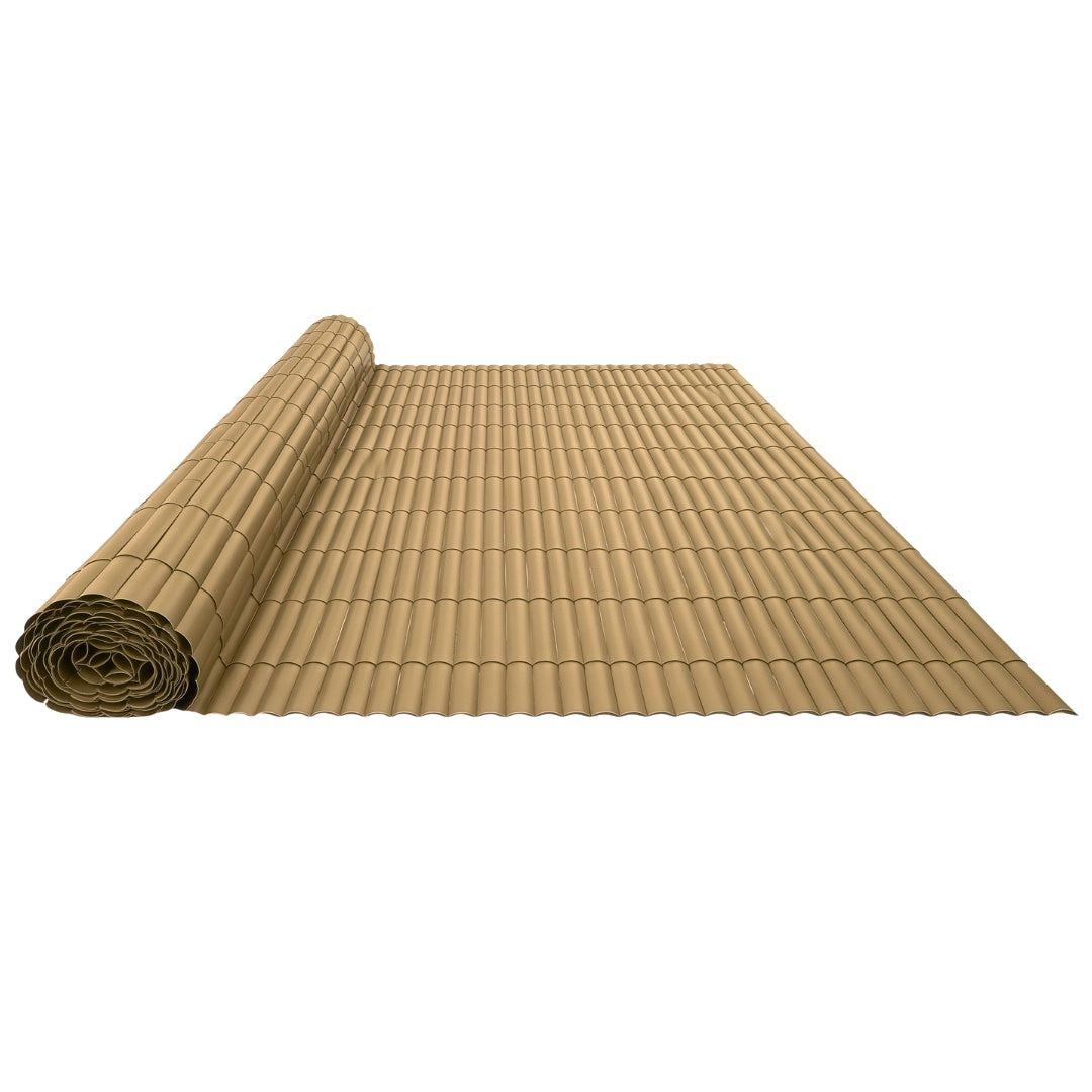 Cañizo pvc simple cara plasticane caña nortene