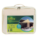 Malla de sombreo sunnet triangular 5x5x5m beige nortene
