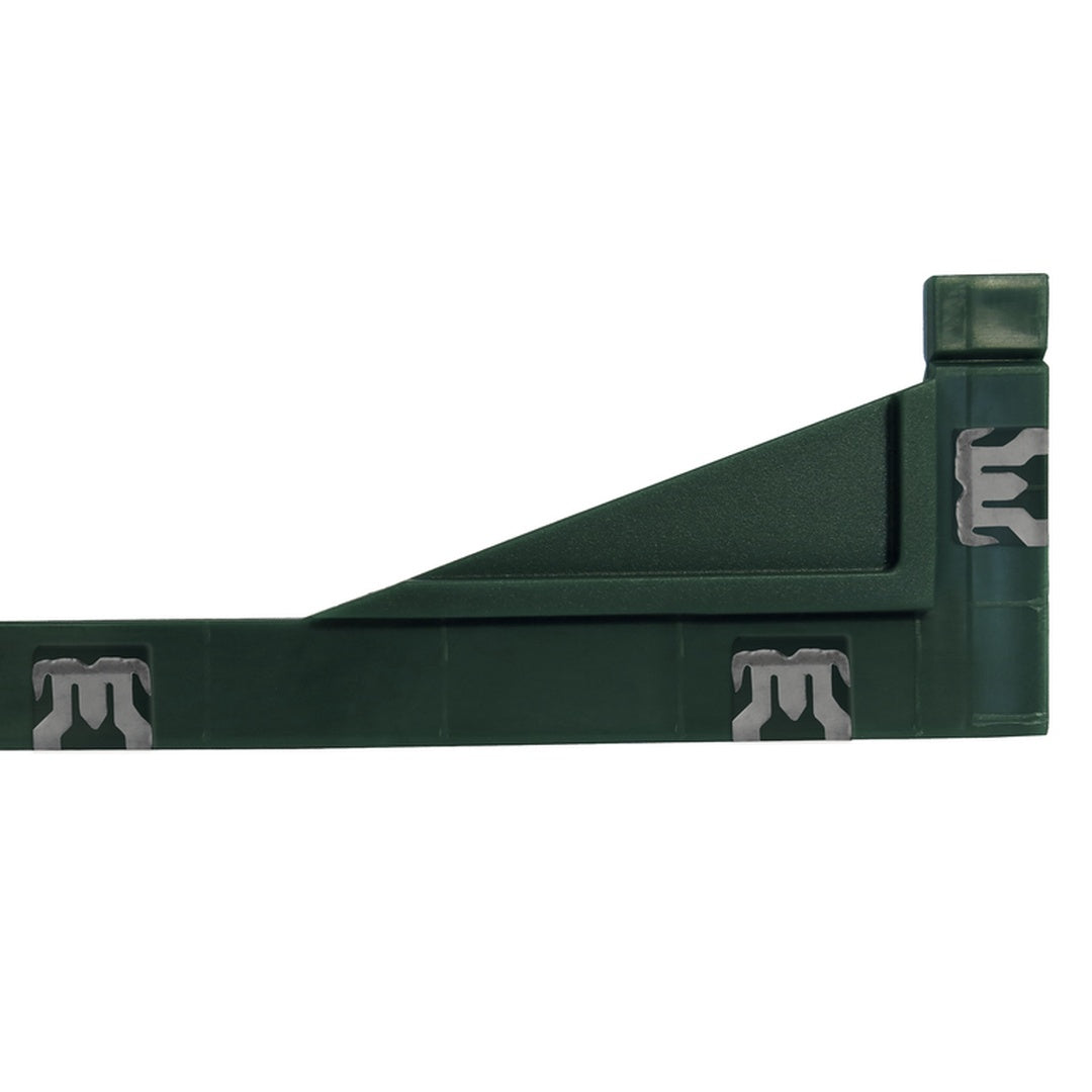 Escuadra para paneles decorativos prefix 6x14 cm verde nortene