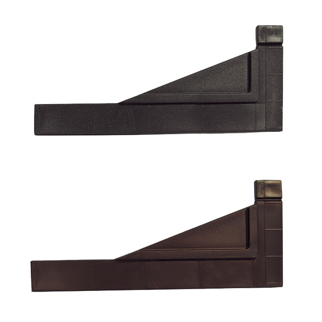 Escuadra para paneles decorativos prefix 6x14 cm oxido nortene