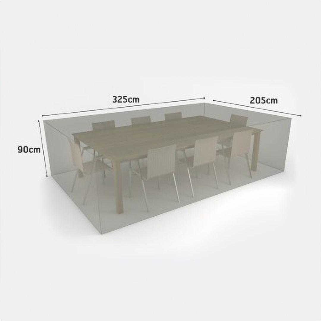 FUNDA PROTECTORA MESA RECTANGULAR 325X205X90 CM NORTENE