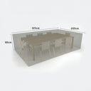 FUNDA PROTECTORA MESA RECTANGULAR 325X205X90 CM NORTENE