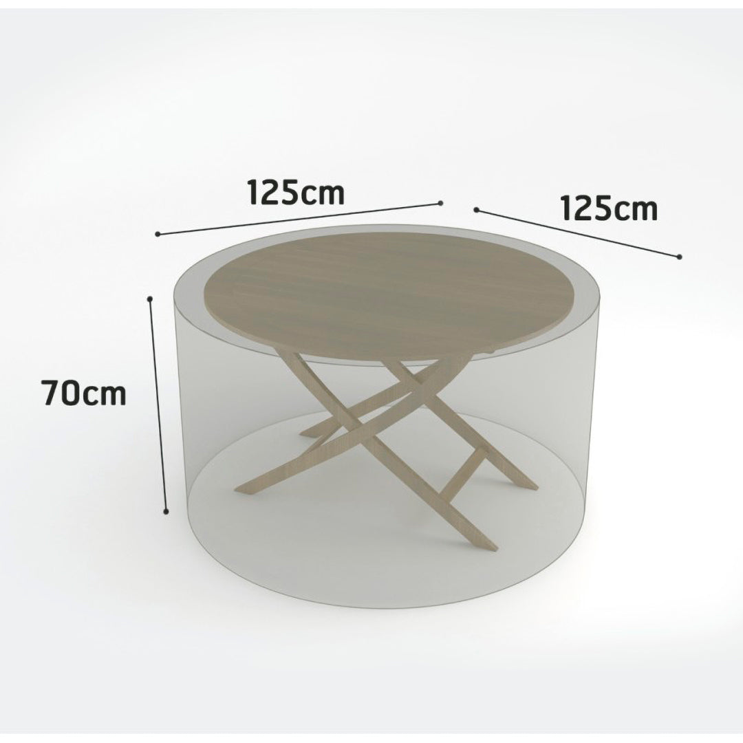 PROTECTIVE COVER FOR ROUND TABLE 125X125X70 CM NORTENE 