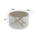 Funda protectora mesa redonda 125x125x70 cm nortene