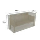 Funda protectora banco 170x65x90 cm nortene