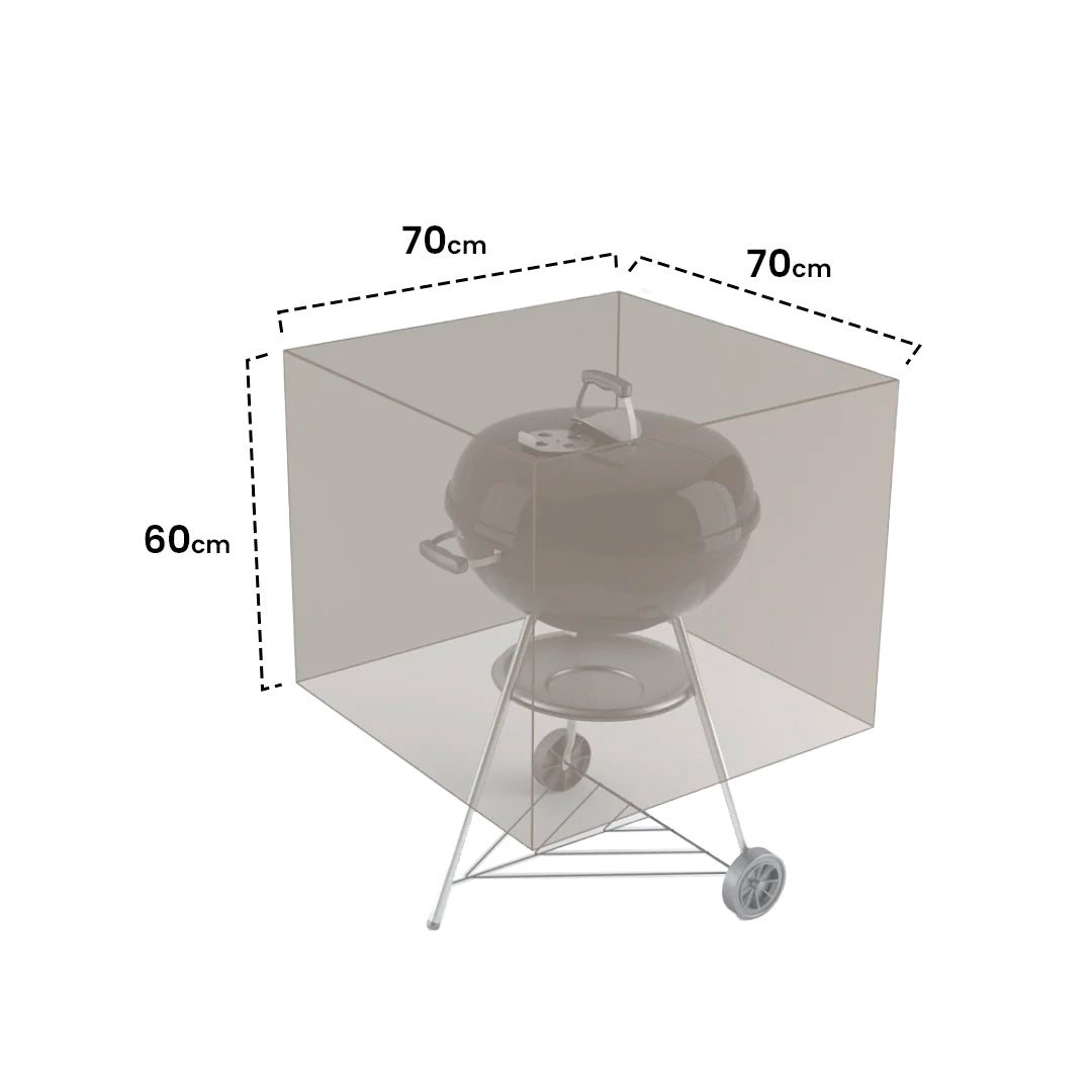 Housse de protection pour barbecue 70x70x60 cm nordène