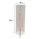 Funda protectora parasol 60x200 cm nortene