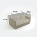 FUNDA PROTECTORA SOFÁ 140X85X70 CM NORTENE