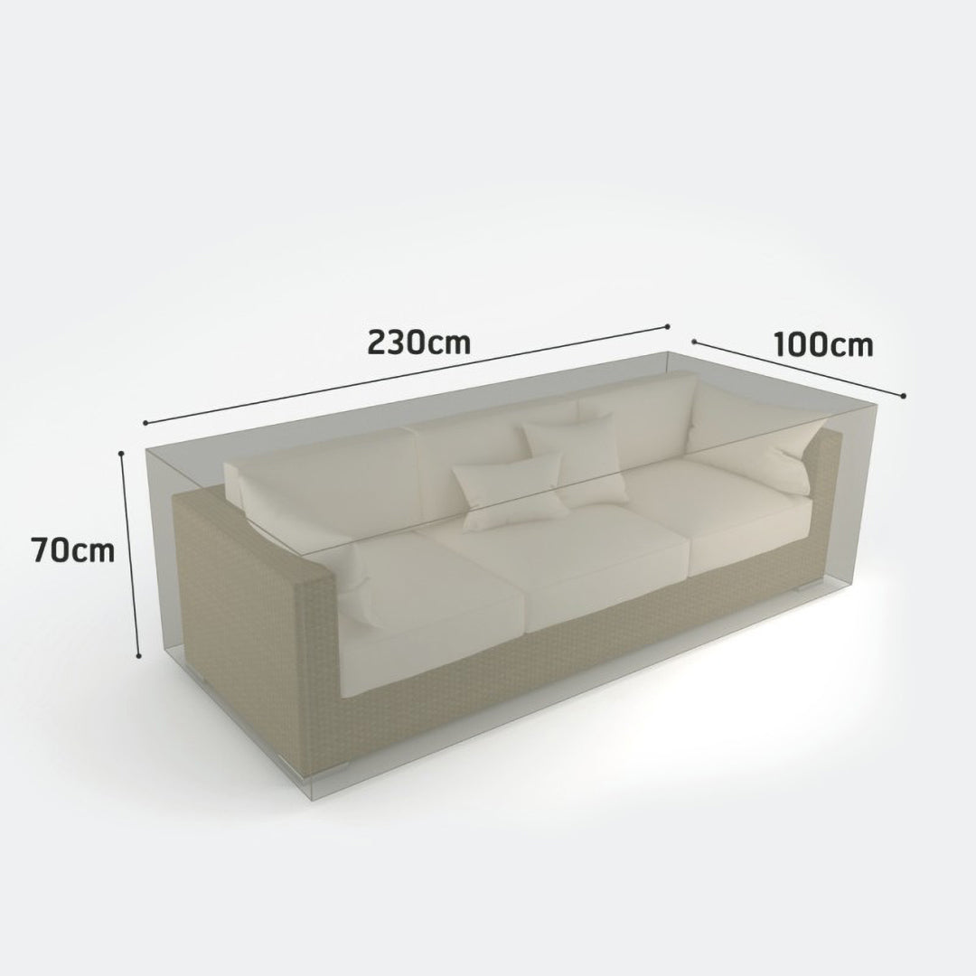 Funda protectora sofá 230x100x70 cm nortene