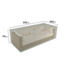 Funda protectora sofá 230x100x70 cm nortene