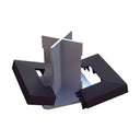 Tapa embellecedora para anclaje basfix 2x12.5x12.5 cm oxido nortene