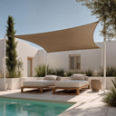 Toldo vela sunnet kit elastic cuadrada 3,4 x 3,4 m nortene