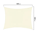 SUNNET SAIL AWNING KIT ELASTIC SQUARE 3.4 X 3.4 M NORTENE