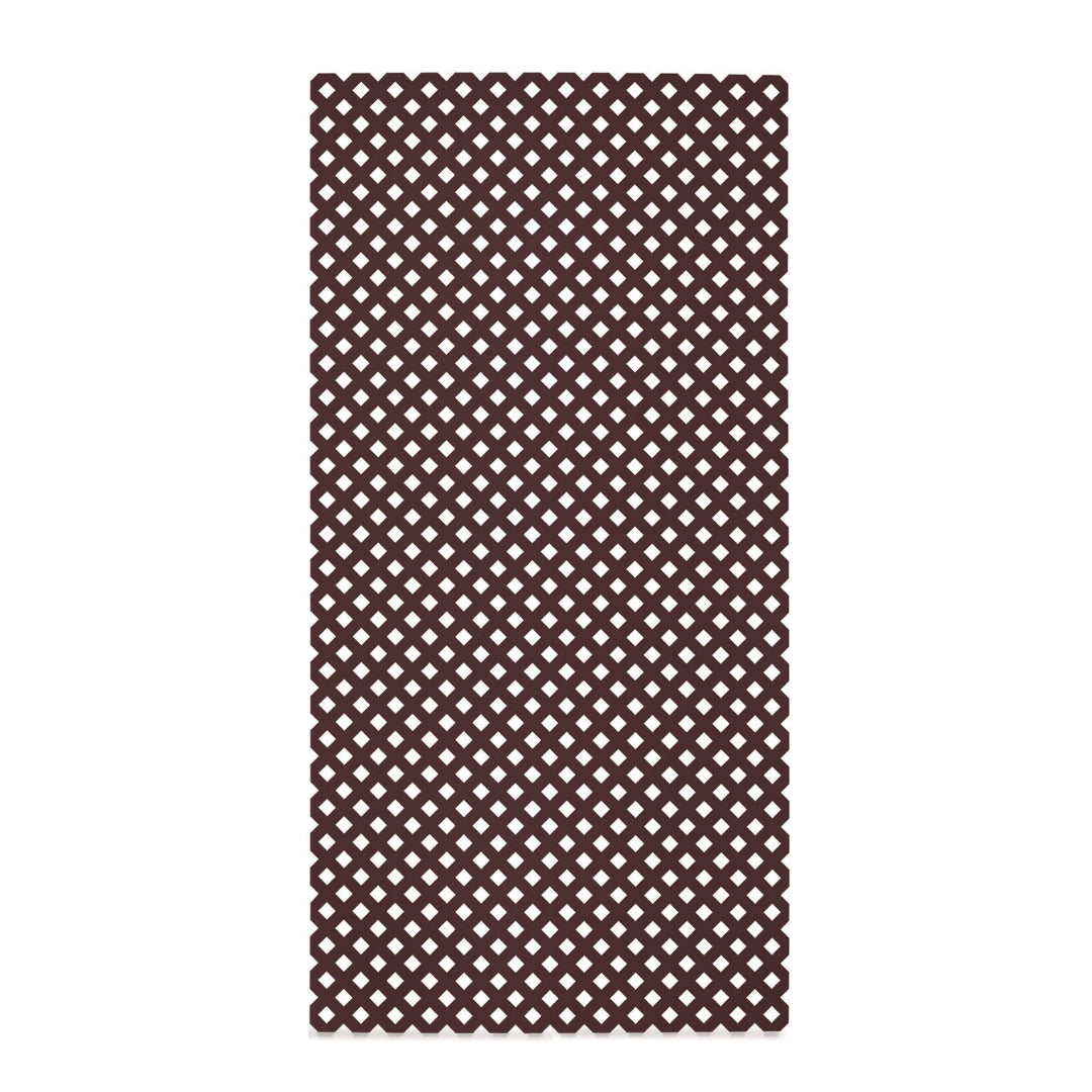 Panel decorativo pp 25 mm privat 1x2 m óxido nortene