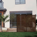 Panel decorativo pp 25 mm privat 1x2 m oxido nortene