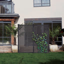 Panel decorativo pp 25 mm privat 1x2 m antracita nortene