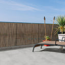 Cañizo sintético fency wick marrón nortene