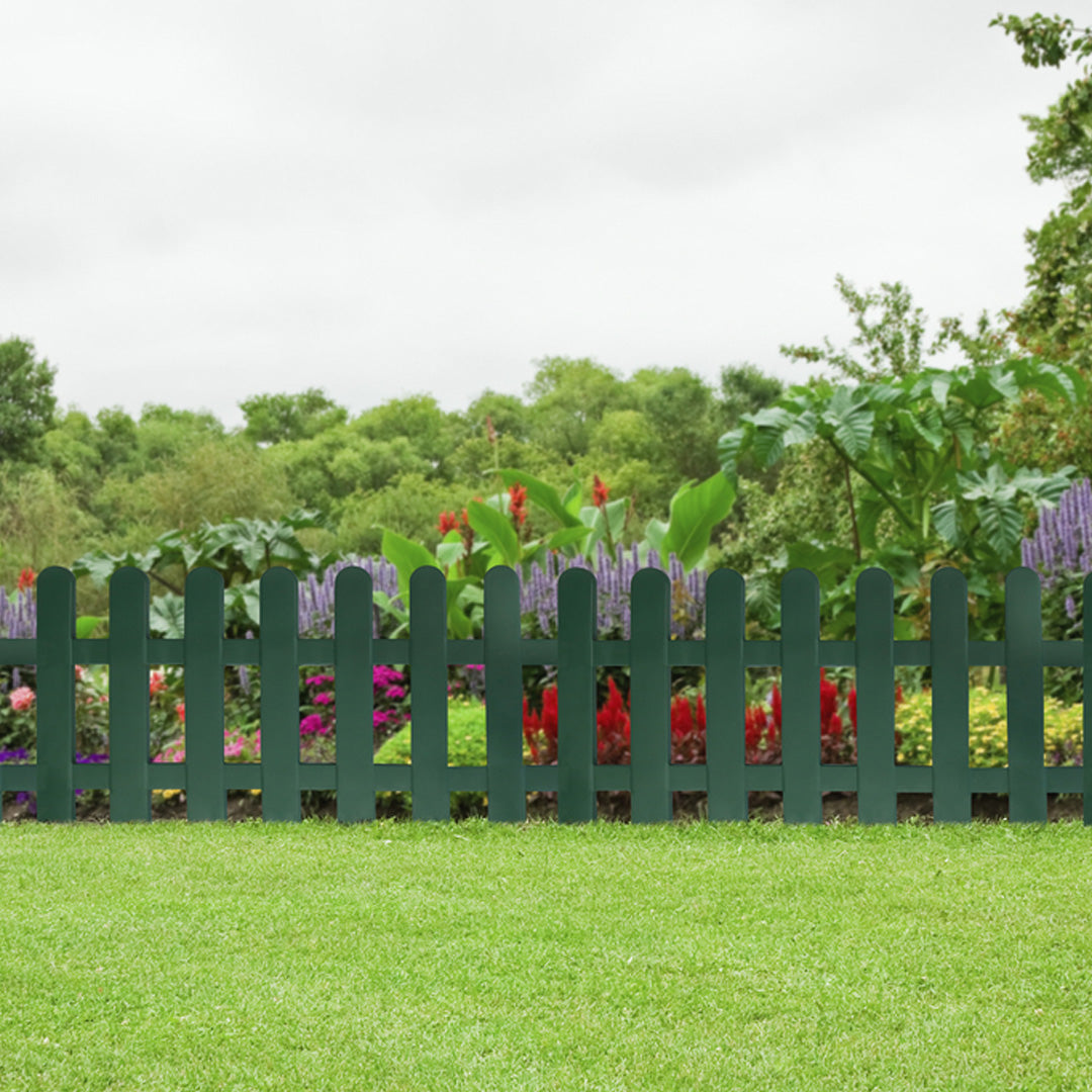 Bordura de jardin farm border 0.4x0.79 m verde nortene