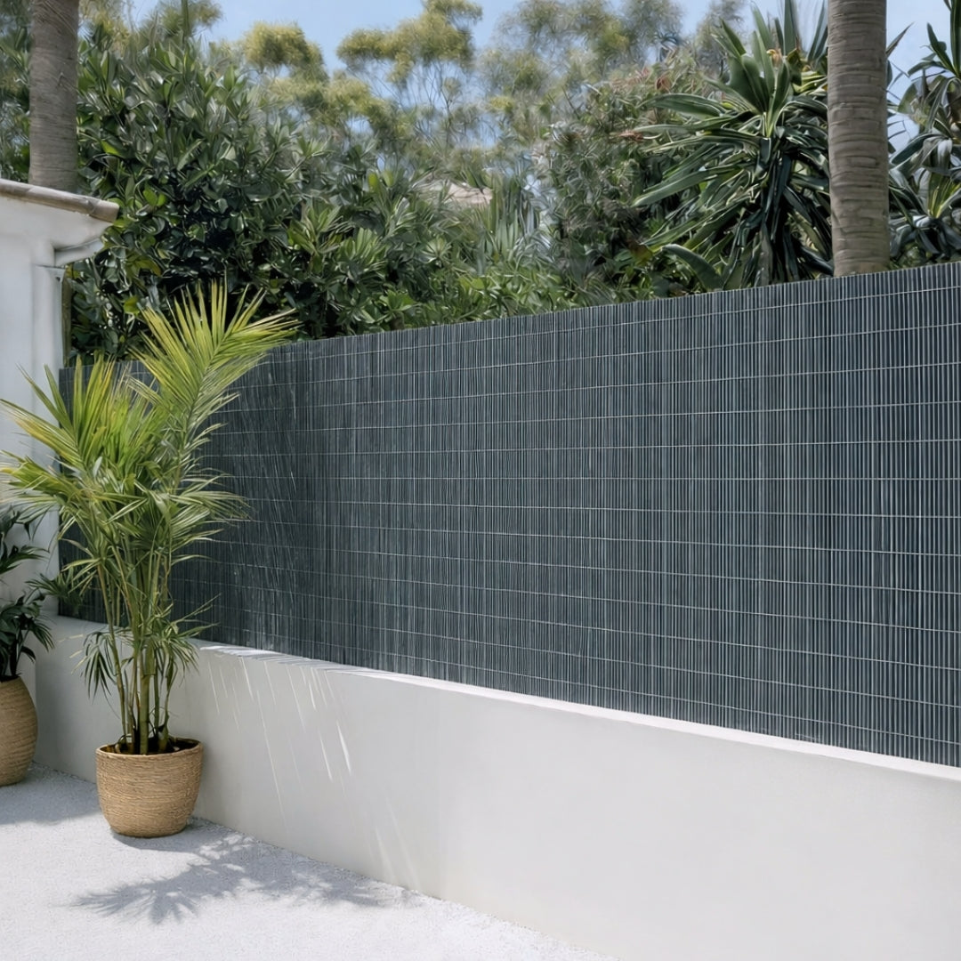 Cañizo sintético fency wick antracita nortene - 1X3 M en Deco And Lemon