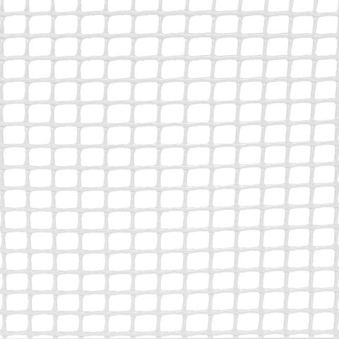 MALLA PLÁSTICA Malla plastica cuadrada premium 10 mm 1x25 m blanco nortene