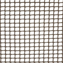 Malla plastica cuadrada premium 10 mm 1x25 m marron nortene