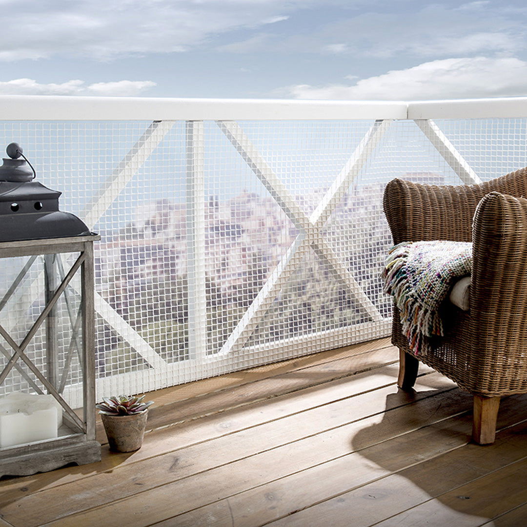 Malla plastica cuadrada cuadranet 5 mm 1x25 m verde nortene