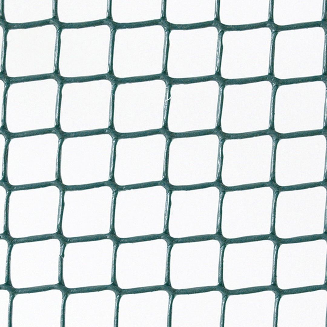 Malla plastica cuadrada cuadranet 5 mm 1x5 m verde nortene