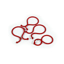 Pack 25 clips para tomateras tomatoclip 4.5x6.2 cm rojo nortene