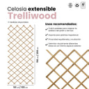 Treliça extensível de madeira nortene