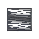 Panel decorativo nautic 1x1 m antracita nortene