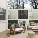 Panel decorativo moon 1x1 m blanco nortene